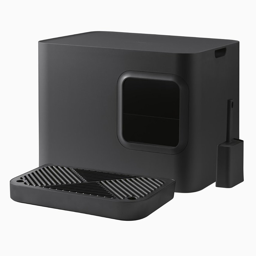 Mačacie WC Dome Plus Black